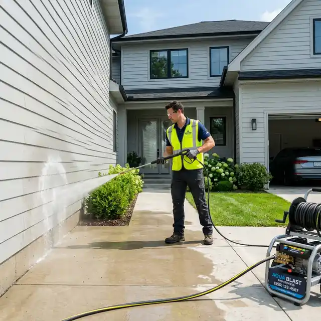 Professional pressure washing and driveway cleaning in Knoxville TN