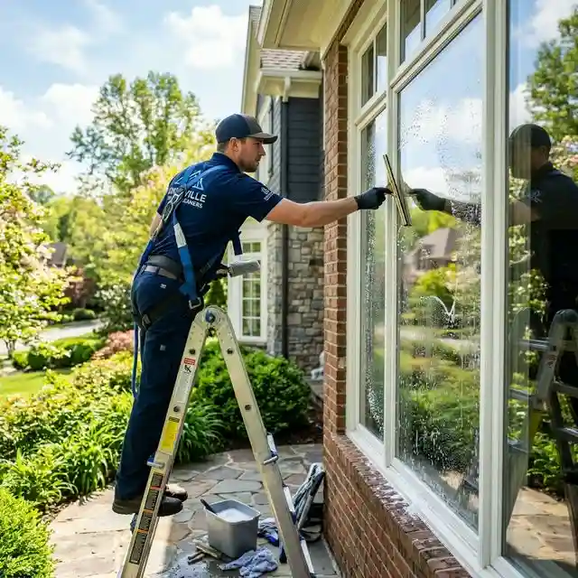 Multi story window cleaning in Bearden TN